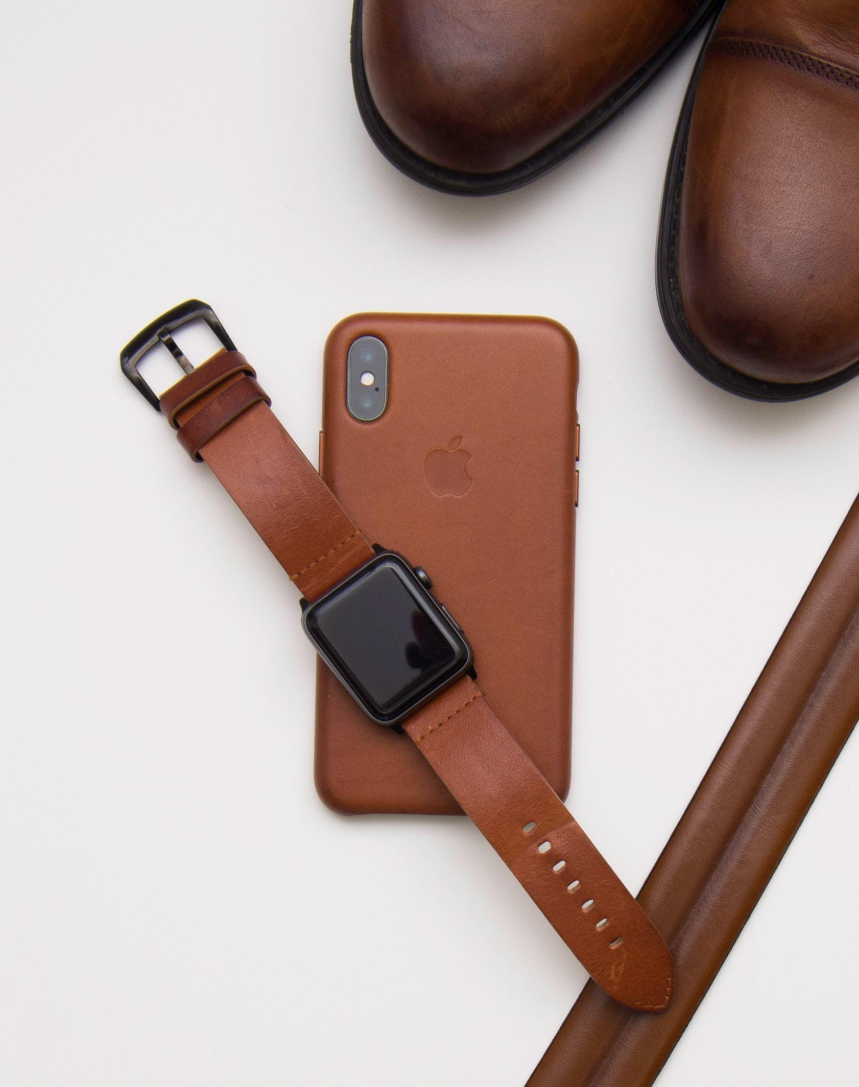 Apple Watch Case And Leader Belt