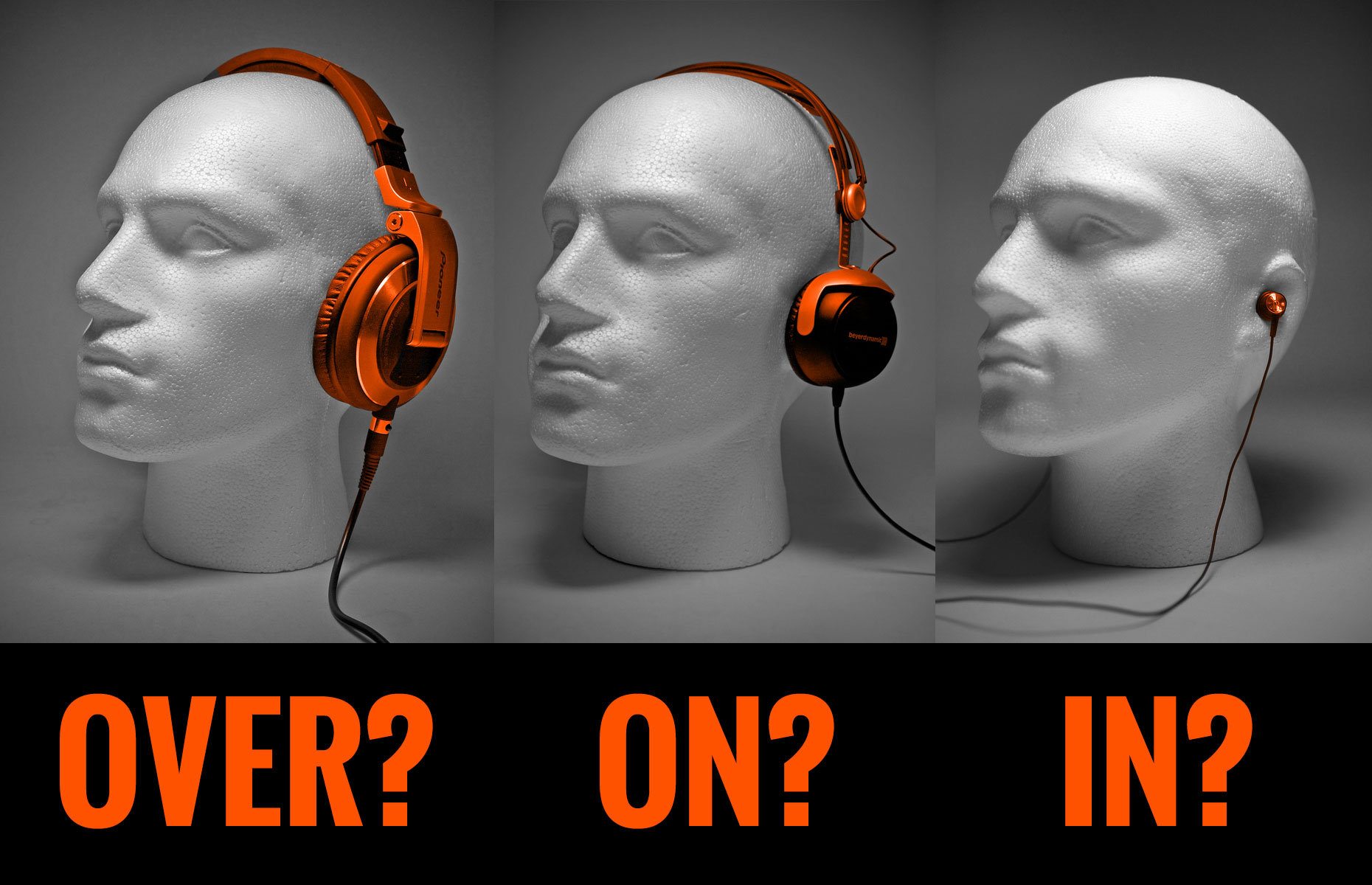 Over Ear Vs on Ear Headphones